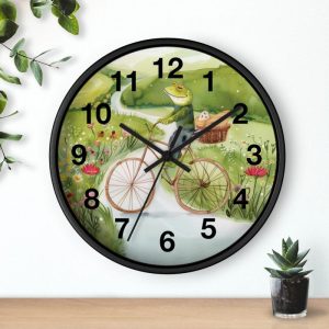 frog clock