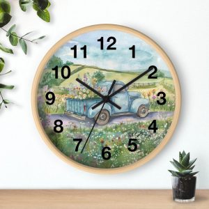 vintage style wall clock