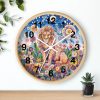 Lion wall clock