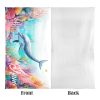 dolphin beach towel