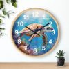 Sea turtle wall clock