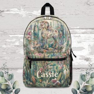 Childs unicorn backpack