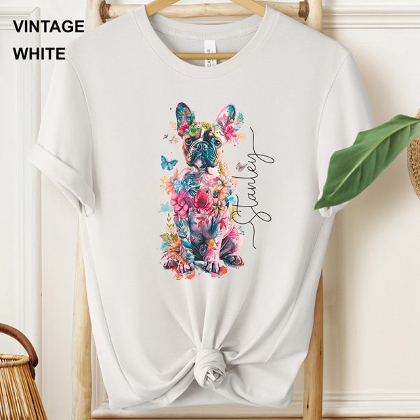 frenchie tee custom