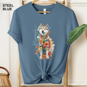 custom husky tee