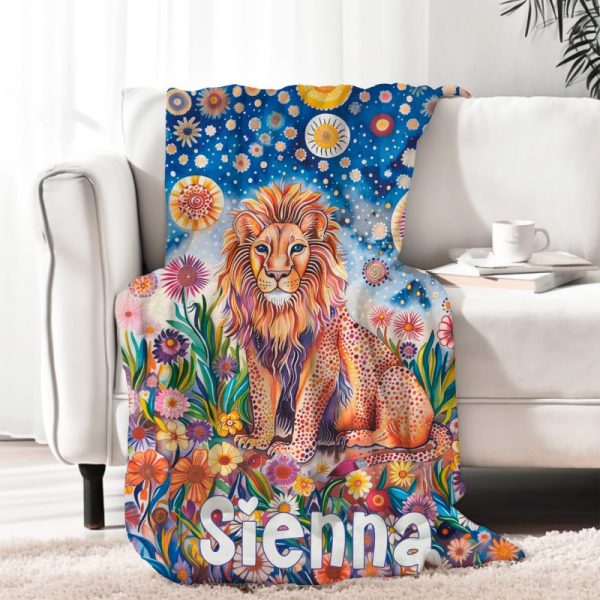 personalised gift for lion lover