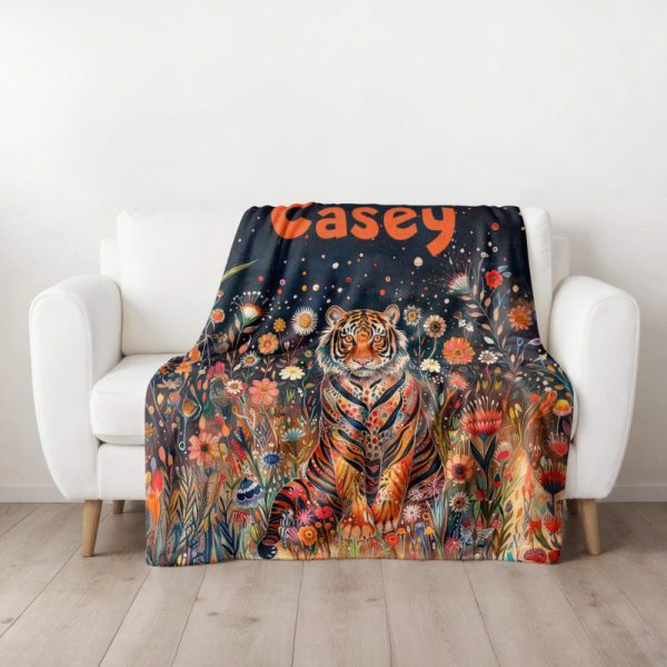 blanket for tiger lover