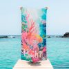 tropical beach towel