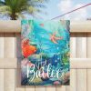 custom reef lover beach towel