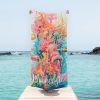 reef lover beach towel