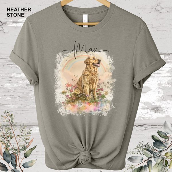 golden retriever tee