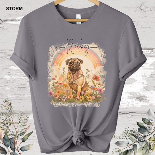 custom pug tshirt