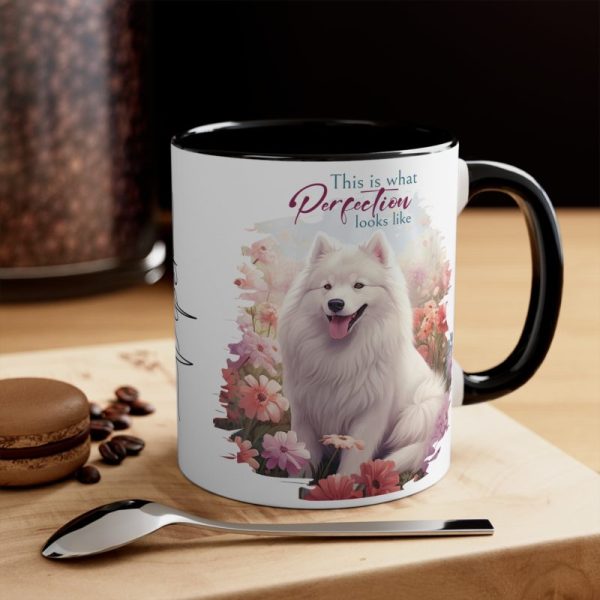 personalized samoyed mug gif