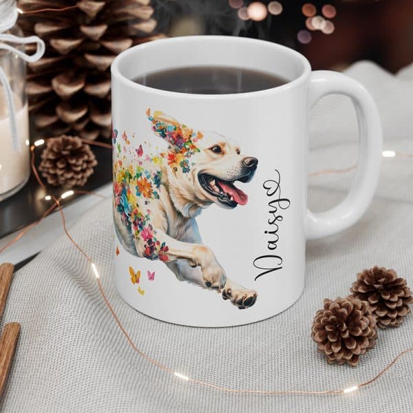 custom labrador mug