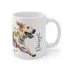 white labrador mug custom