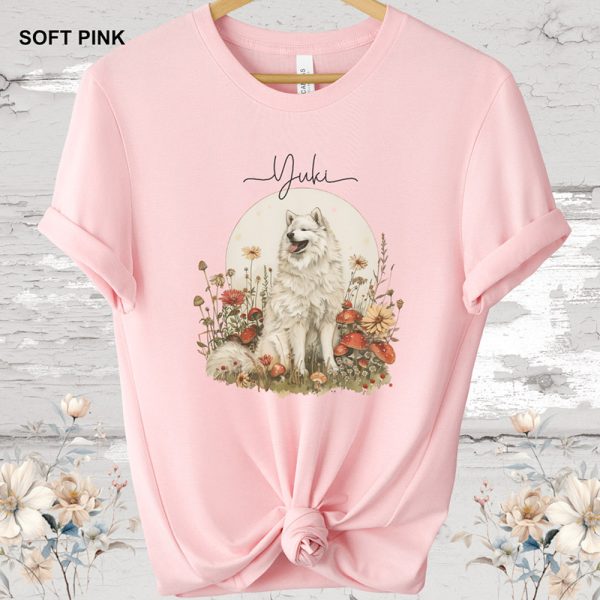 custom samoyed tshirt