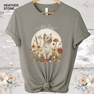 custom Westie tee