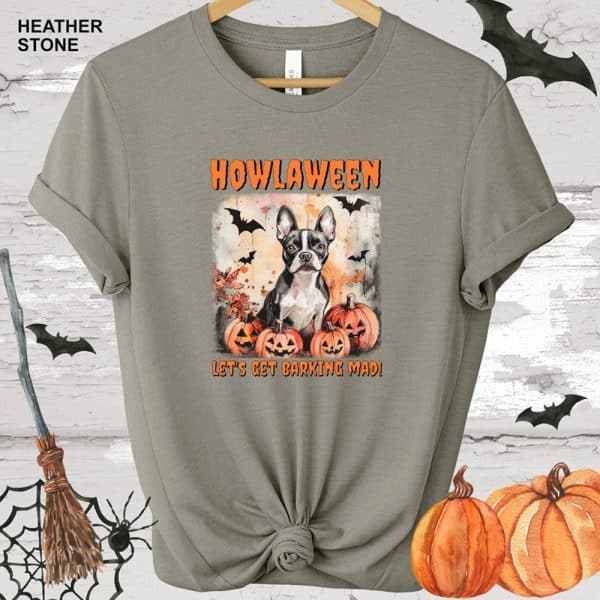 Boston Terrier Halloween t shirt