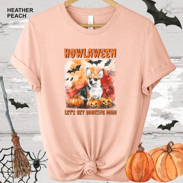 Corgi Halloween t shirt