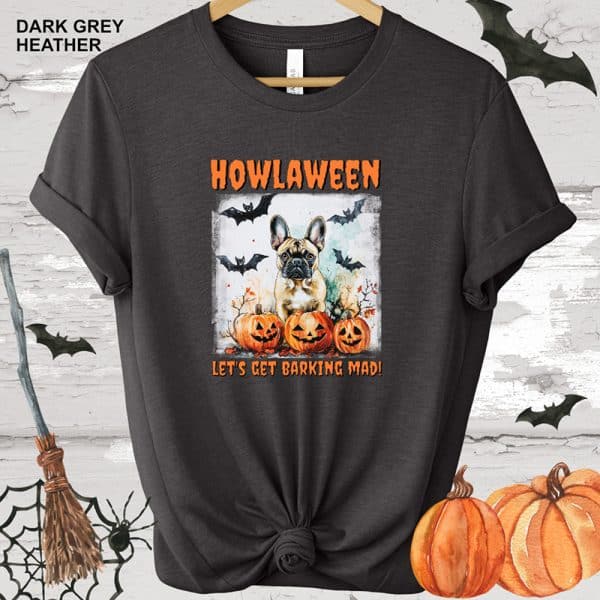 Frenchie halloween tshirt