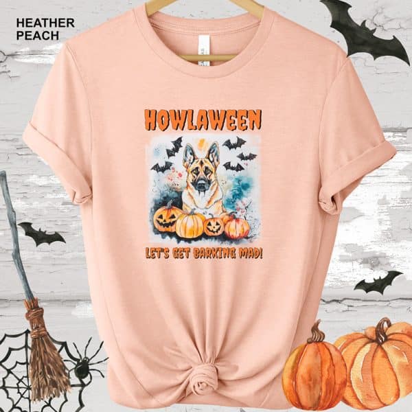 German Shepherd halloween t shirt