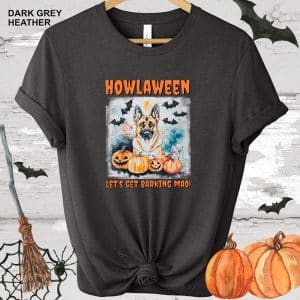 German Shepherd halloween tshirt