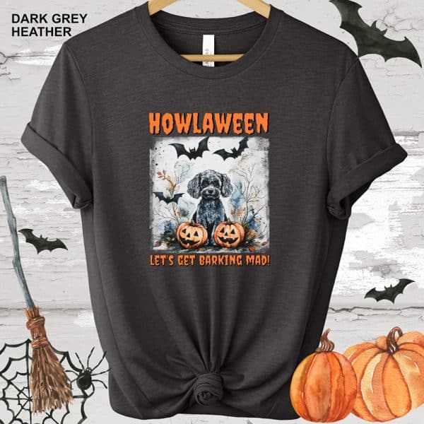 Poodle halloween t shirt