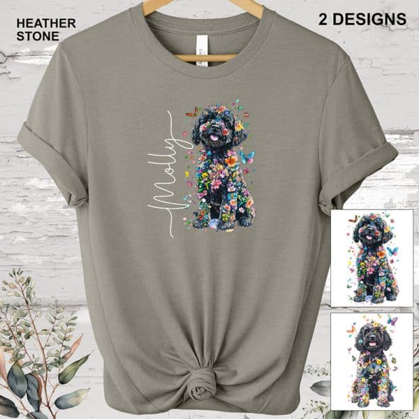 portugese water dog custom tee